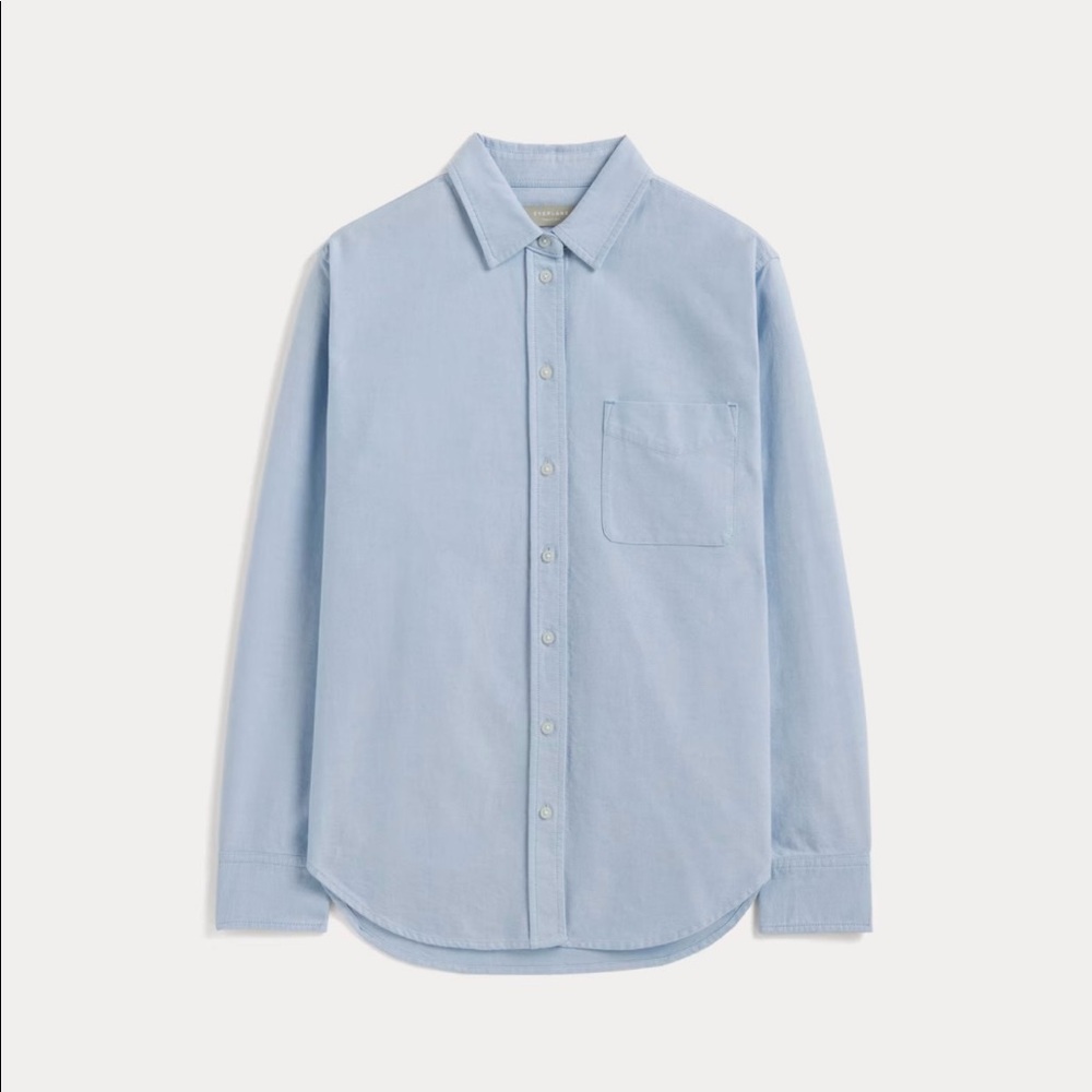 Everlane Oxford Shirt Light Blue Size 2